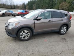 Salvage cars for sale from Copart Arlington, WA: 2013 Honda CR-V EXL