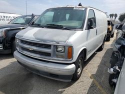 Chevrolet Express Vehiculos salvage en venta: 2001 Chevrolet Express G2500