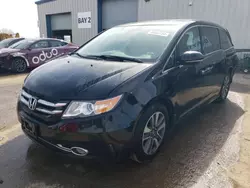 Salvage cars for sale at Elgin, IL auction: 2016 Honda Odyssey Touring