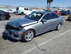 Salvage cars for sale from Copart Van Nuys, CA: 2014 Mercedes-Benz C 250