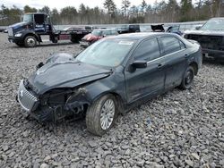 Salvage cars for sale at Windham, ME auction: 2010 Mercury Milan Hybrid