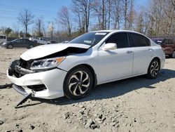 Vehiculos salvage en venta de Copart Waldorf, MD: 2017 Honda Accord EXL