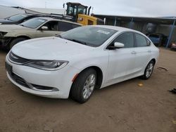 Chrysler 200 salvage cars for sale: 2015 Chrysler 200 C