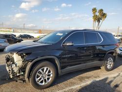 Chevrolet salvage cars for sale: 2018 Chevrolet Traverse LT