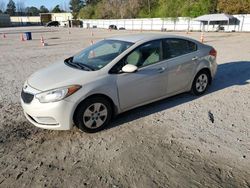 KIA salvage cars for sale: 2015 KIA Forte LX