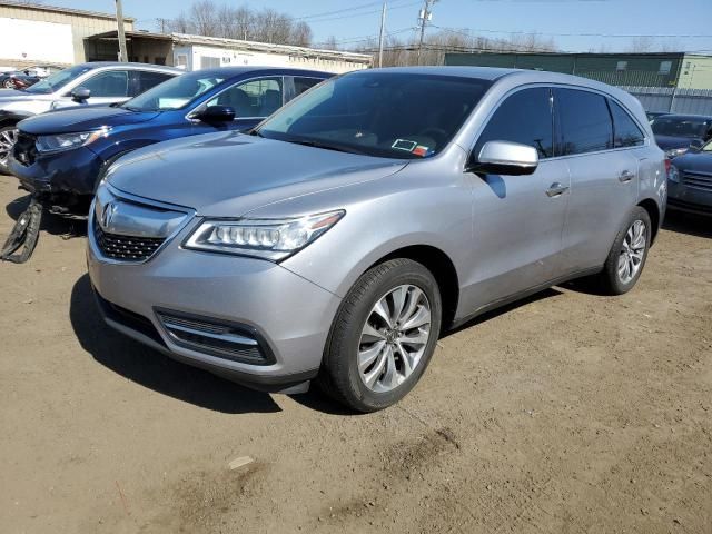 2016 Acura MDX Technology