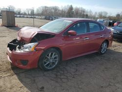 Nissan salvage cars for sale: 2014 Nissan Sentra S