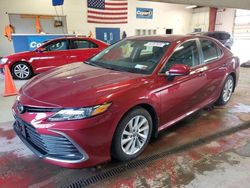 Salvage cars for sale from Copart Angola, NY: 2021 Toyota Camry LE