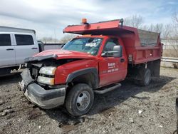 Salvage trucks for sale at Columbia Station, OH auction: 2004 Chevrolet Silverado K3500