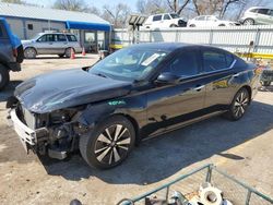 Salvage cars for sale from Copart Wichita, KS: 2021 Nissan Altima SL