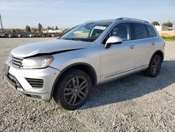 Salvage cars for sale at Mentone, CA auction: 2015 Volkswagen Touareg V6
