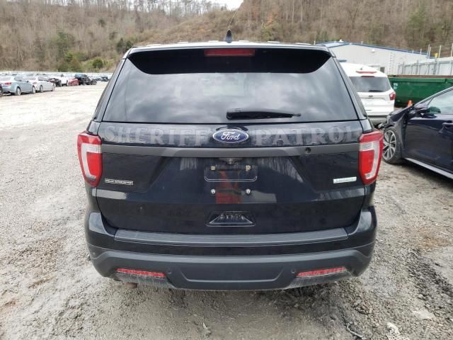 2018 Ford Explorer Police Interceptor