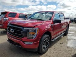 Salvage cars for sale at Houston, TX auction: 2022 Ford F150 Supercrew