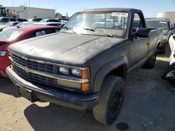 Salvage cars for sale at Martinez, CA auction: 1989 Chevrolet GMT-400 K3500