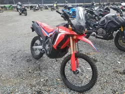 Salvage cars for sale from Copart Waldorf, MD: 2023 Honda CRF300 LR