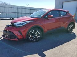 Salvage cars for sale at Assonet, MA auction: 2021 Toyota C-HR XLE