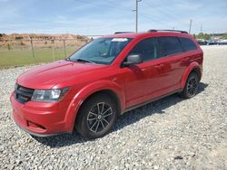 Dodge Journey SE salvage cars for sale: 2018 Dodge Journey SE