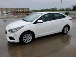 Salvage cars for sale at Wilmer, TX auction: 2022 Hyundai Accent SE