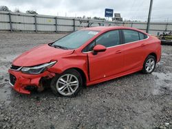 Salvage cars for sale at Hueytown, AL auction: 2018 Chevrolet Cruze LT