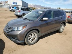 Salvage cars for sale at Colorado Springs, CO auction: 2012 Honda CR-V EXL