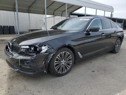 Salvage cars for sale from Copart Fresno, CA: 2017 BMW 530 I