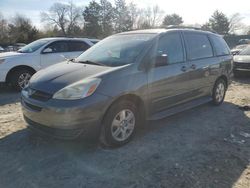 Vehiculos salvage en venta de Copart Madisonville, TN: 2005 Toyota Sienna CE