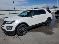 Salvage cars for sale at Littleton, CO auction: 2017 Ford Explorer XLT