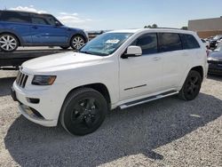 Jeep Grand Cherokee Overland salvage cars for sale: 2016 Jeep Grand Cherokee Overland