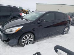 Vehiculos salvage en venta de Copart Rocky View County, AB: 2016 Hyundai Accent Sport