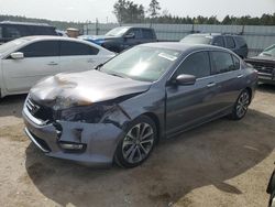 Salvage cars for sale from Copart Harleyville, SC: 2015 Honda Accord Sport