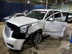 Salvage cars for sale from Copart Woodhaven, MI: 2016 GMC Yukon XL Denali