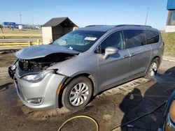 Salvage cars for sale at Woodhaven, MI auction: 2017 Chrysler Pacifica Touring L