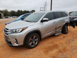 Salvage cars for sale from Copart China Grove, NC: 2018 Toyota Highlander Limited