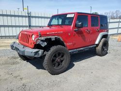 Vehiculos salvage en venta de Copart Lumberton, NC: 2008 Jeep Wrangler Unlimited Rubicon