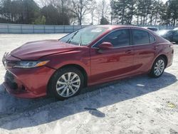 Toyota salvage cars for sale: 2020 Toyota Camry LE