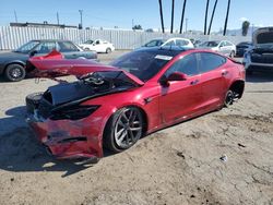 Salvage cars for sale at Van Nuys, CA auction: 2023 Tesla Model S