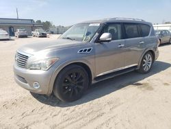 Salvage cars for sale at Harleyville, SC auction: 2011 Infiniti QX56