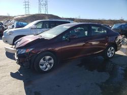 Honda salvage cars for sale: 2013 Honda Civic LX