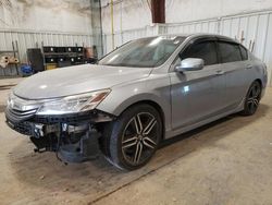Salvage cars for sale from Copart Milwaukee, WI: 2017 Honda Accord Touring