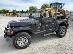 Jeep Wrangler salvage cars for sale: 1999 Jeep Wrangler / TJ Sahara