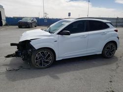 Salvage cars for sale at Anthony, TX auction: 2022 Hyundai Kona N Line