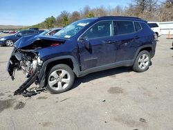 Salvage cars for sale from Copart Brookhaven, NY: 2021 Jeep Compass Latitude