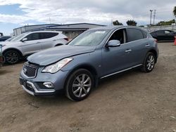 Salvage cars for sale from Copart San Diego, CA: 2017 Infiniti QX50