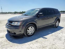 Salvage cars for sale from Copart Arcadia, FL: 2014 Dodge Journey SE