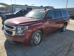 Carros salvage a la venta en subasta: 2019 Chevrolet Suburban C1500 LT