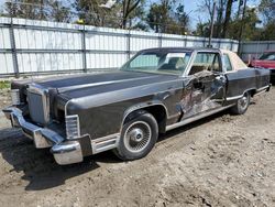 Salvage cars for sale at Hampton, VA auction: 1978 Lincoln Continental