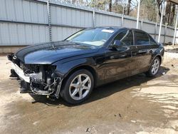 Salvage cars for sale from Copart Austell, GA: 2009 Audi A4 2.0T Quattro