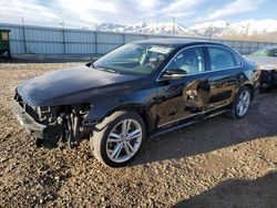 Salvage cars for sale at Magna, UT auction: 2014 Volkswagen Passat SEL