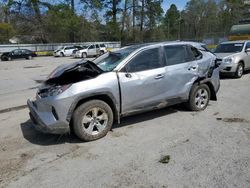 Salvage cars for sale at Greenwell Springs, LA auction: 2021 Toyota Rav4 XLE