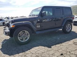 Salvage cars for sale at Colton, CA auction: 2022 Jeep Wrangler Unlimited Sahara